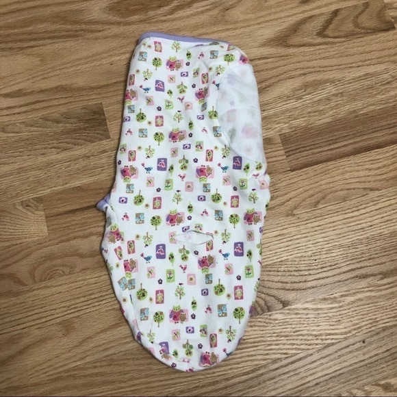 Swaddleme Owl Bird Print Swaddle Small Medium - Picture 2 of 5